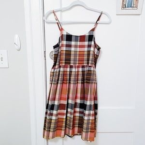 Plaid Madewell dress